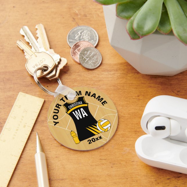 Chaveiro Membros personalizados do netball club (Mesa)