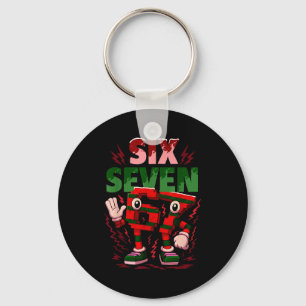 Chaveiro Meme 6 7 Seis Sete Cérebro Italiano Ruim Natal Ver