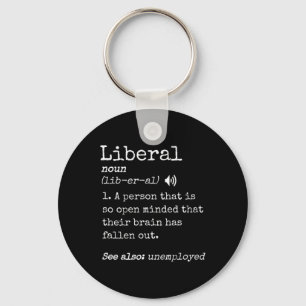 Chaveiro Meme Conservador Engraçado Anti Liberal Definição