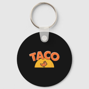 Chaveiro Meme de Frango Engraçado Taco da Moda Trump Sempre