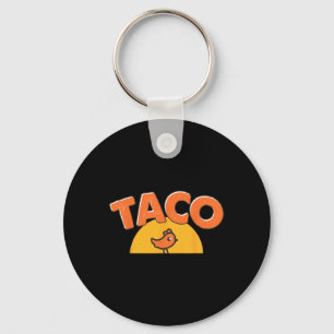 Chaveiro Meme de Frango Engraçado Taco da Moda Trump Sempre