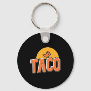 Chaveiro Meme de Frango Engraçado Taco da Moda Trump Sempre