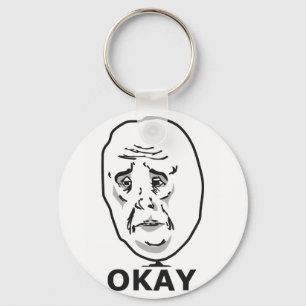 Chaveiro Meme do Cara Okay