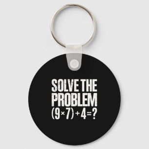 Chaveiro Meme engraçado 67 Pemdas professor de matemática B