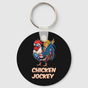 Chaveiro Meme Funny Trump Chicken Jockey