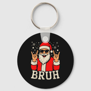 Chaveiro Meme Natal Bruh Divertido Papai Noel Adolescentes