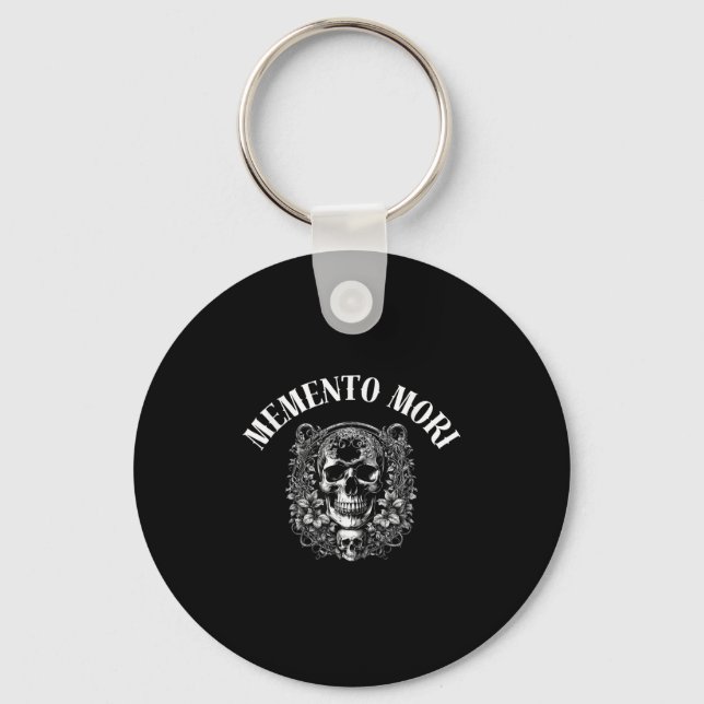 Chaveiro Memento Mori Stoic Citação Para Lembrar A Morte Ph (Frente)
