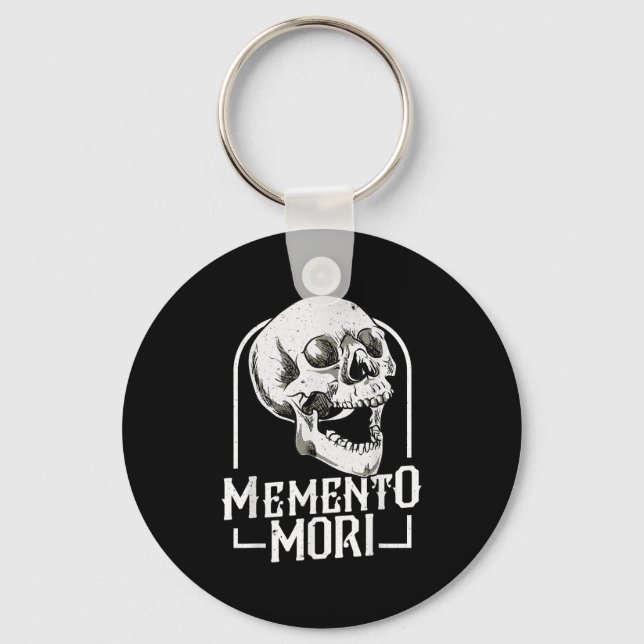 Chaveiro Memento Mori Stoicismo Mortalidade Filosofia Q (Frente)