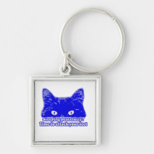 Chaveiro Memória de gato engraçado para donos e amantes de