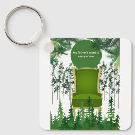 Chaveiro Memória Tranquila no Desenho de Matiz e Nostalgia