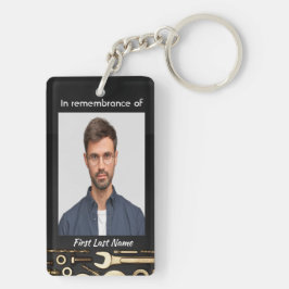 Chaveiro Memorial Christian Photo Prayer Tools Mecanic