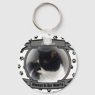 Chaveiro Memorial De Gatos Sempre Em Nossos Corações