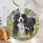 Chaveiro Memorial Personalizado do Cão-de-Foto-Pet<br><div class="desc">Carregar seu animal de estimação com você em qualquer lugar que você vá com este chaveiro personalizado de fotos de animais! Deve ter para cada mãe de cachorro e pai de cachorro! Memorial Personalizado do Cão-de-Foto-Pet</div>