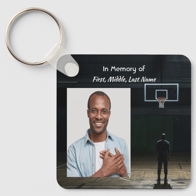 Chaveiro  Memorial Pocket Card Basketball Game (Frente)