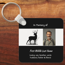 Chaveiro Memorial Stag Deer Outdoorsman
