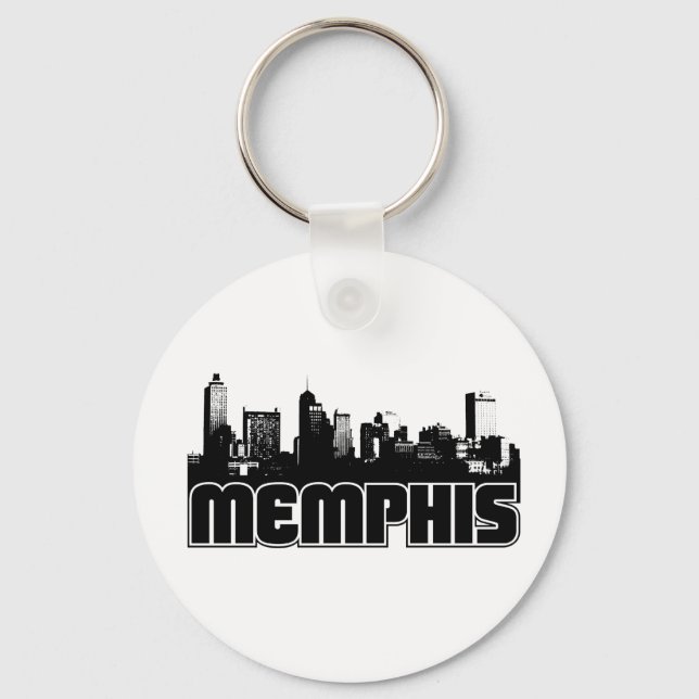 Chaveiro Memphis Skyline (Frente)