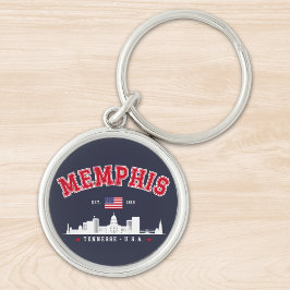 Chaveiro Memphis Skyline – Southern Pride"