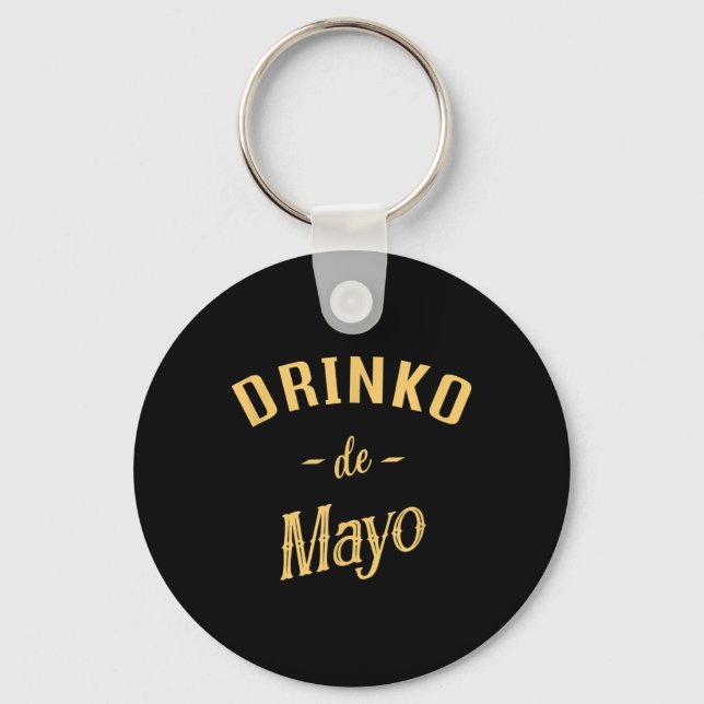 Chaveiro Men &amp; Womens Cinco De Mayo Outfit - Cinco De D (Frente)