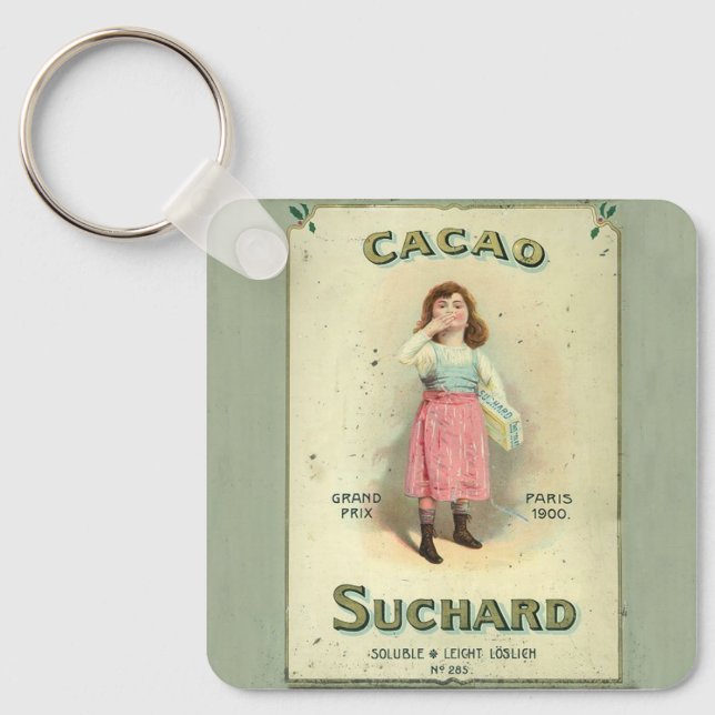 Chaveiro Menina Açúcar Beijo de Chocolate Vitoriana (Frente)