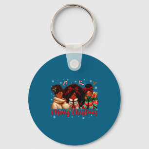 Chaveiro Menina Africana Negra Americana Melanina Natal Pap