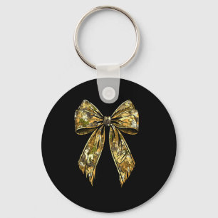 Chaveiro Menina de Caça com Arco Camuflada Camo