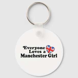 Chaveiro Menina de Manchester