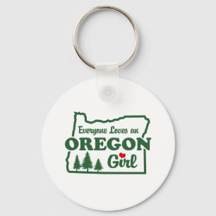 Chaveiro Menina de Oregon