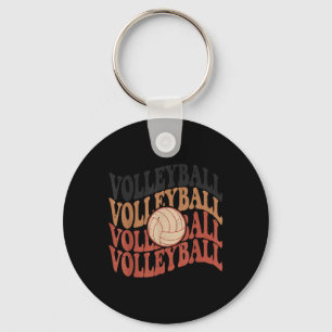Chaveiro Menina de Voleibol T Camisa Mulheres Adolescentes