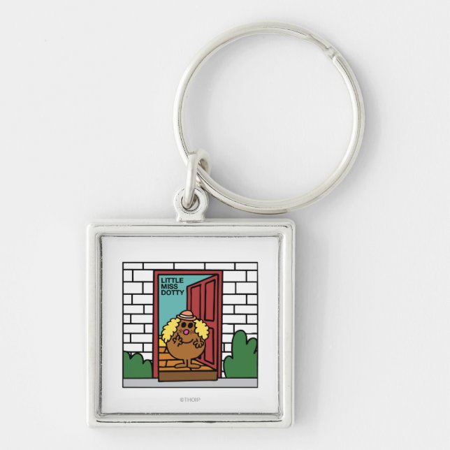 Chaveiro Menina Dotty | Porta aberta (Frente)