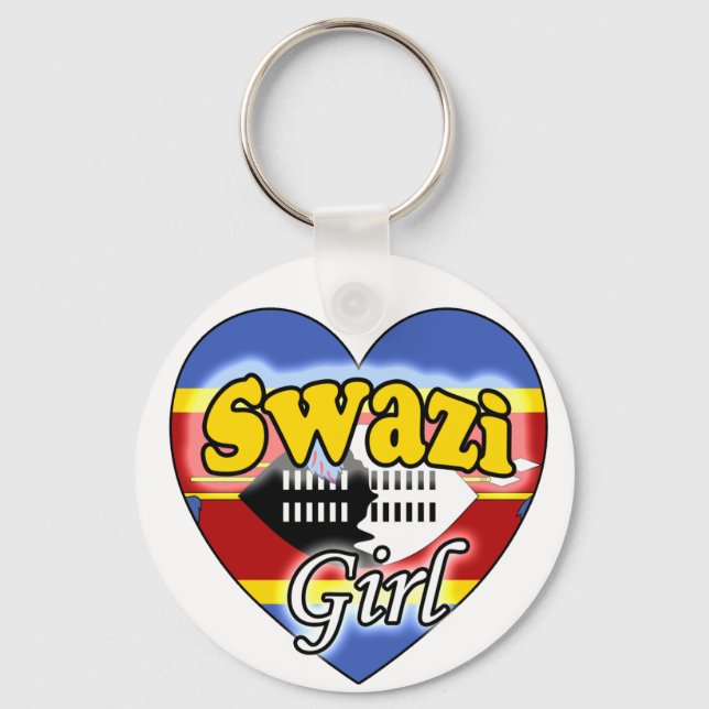 Chaveiro Menina Suazi (Frente)