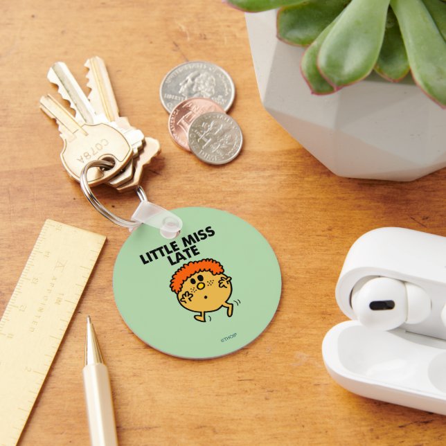 Chaveiro Menina Tarde | Letra negra (Mesa)