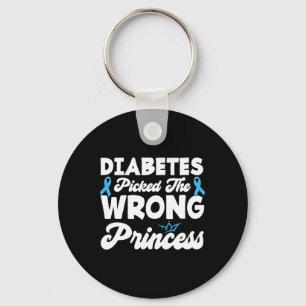 Chaveiro Meninas Diabetes Enganaram A Princesa Errada T1d A