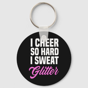 Chaveiro Meninas Eu Alegro Tão Duro Que Eu Suor Glitter Eng