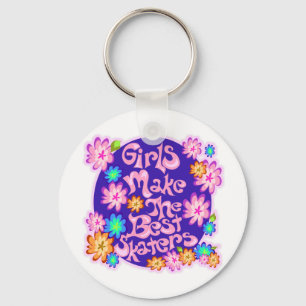 Chaveiro Meninas são os melhores skatistas!