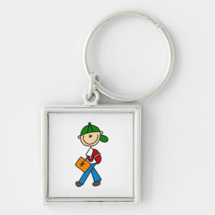 Chaveiro Menino com mochila