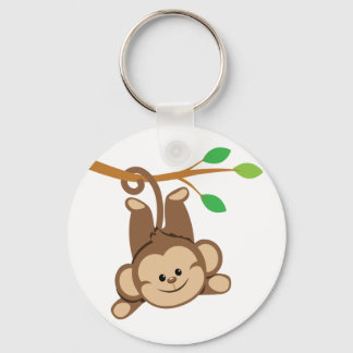Chaveiro Menino Macaco Balançando