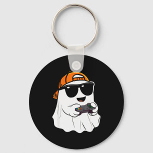 Chaveiro Meninos do Halloween Fantasma Gamer Y Fantasia Jog