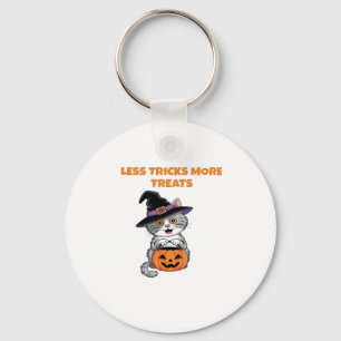 Chaveiro Menos Truques Mais Guloseimas Presentes de Hallowe