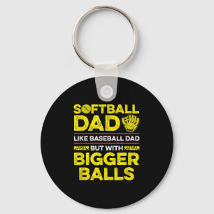 Chaveiro Mens Fastpitch Softball Citação Para Seu Softball