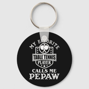 Chaveiro Mens Meu Jogador De Tênis Favorito Me Chama Pepa