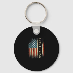 Chaveiro Mens Patriótico Eleicioso Oferece Bandeira America