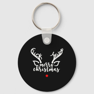 Chaveiro Mensagem Oculta Sutil Anti Trump Rena de Natal