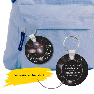 Chaveiro Mensagem Personalizada Inspiracional Limitada