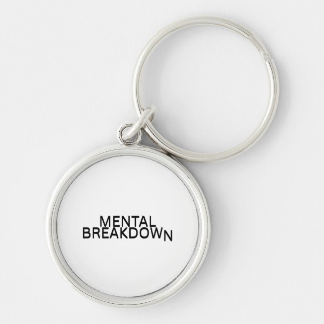 Chaveiro Mental Breakdown Industrial Metal Keyring for Tech (Frente)