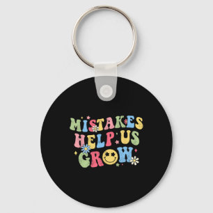 Chaveiro Mentalidade de Crescimento Groovy Positiva Retro P