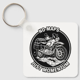 Chaveiro Mentalidade de Liberdade no Turismo de Moto