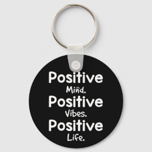 Chaveiro Mente Positiva Vibrações Positivas Vida Positiva