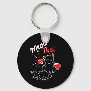 Chaveiro Meow Thai I Muay Tailandês Boxando I Muay Thai Men