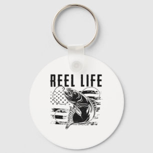 Chaveiro Mercadoria de Pescador Bandeira Americana Gancho G