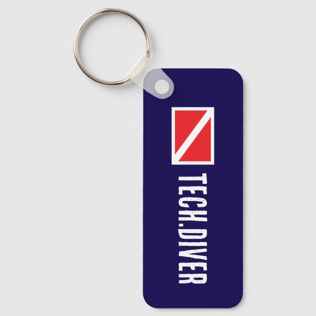 Chaveiro Mergulhador Técnico (Frente)
